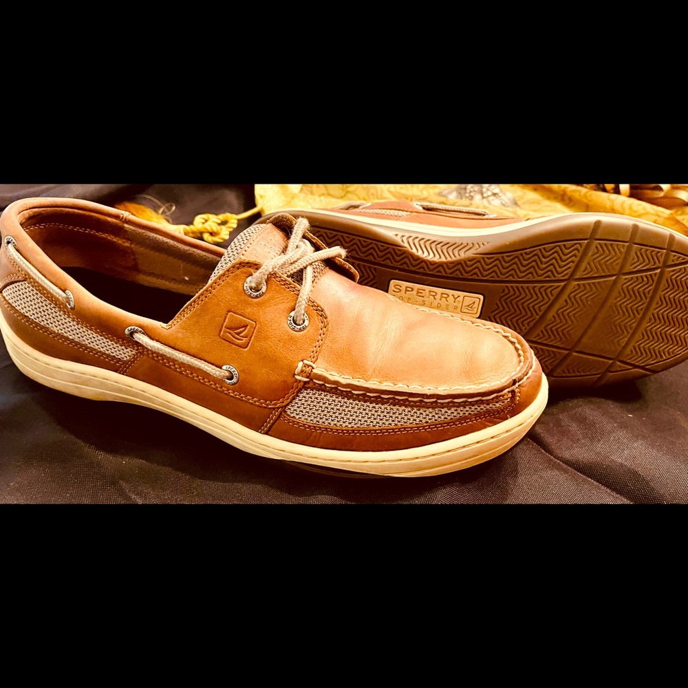 Sperry Turpon 2 eye Boat Shoe, Mens size 12M